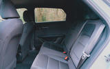 12 MG Motor MG4 EV Long Range RT 2023 rear seats 12 MG Motor MG4 EV Long Range RT 2023 rear seats