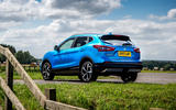 Nissan Qashqai road test review static rear
