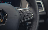 12 Renault Megane E Tech PHEV road test 2021 steering wheel buttons