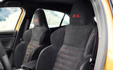 Renault Megane RS 280 2018 road test review front seats
