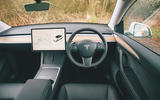 12 Tesla Model Y 2022 road test review dashboard