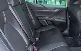 Toyota Camry 2019 review - rear seats