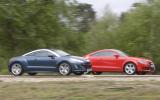 Peugeot RCZ v its rivals