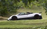 Pagani Zonda Cinque side profile