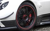 Black Pagani Zonda Cinque alloys