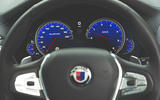 Alpina XD3 2019 UK road test review - instruments