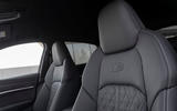 Audi E-tron Sportback 2020 road test review - front seats Audi E-tron Sportback 2020 road test review - front seats
