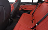 BMW X3 M Competition 2019 review - rear seats