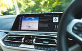 BMW X7 2020 road test review - infotainment