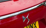 DS 7 Crossback 2018 road test review boot badge
