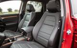 Honda CR-V 2018 road test review - front seats
