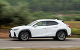 Lexus UX 2019 road test review - hero side