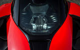 McLaren Senna 2018 road test review - engine cover