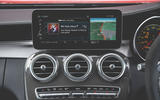 Mercedes-AMG C63 Coupé 2019 road test review - infotainment