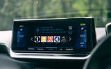 Peugeot e-2008 2020 road test review - infotainment
