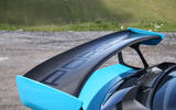 Porsche 911 GT2 RS 2018 road test review spoiler badge