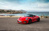 Porsche 911 Speedster 2019 review - static front