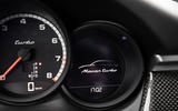 Porsche Macan Turbo 2019 road test review - instruments