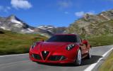 no title Alfa Romeo 4C spotted track testing