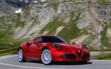 Alfa Romeo 4C spotted track testing