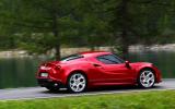 no title Alfa Romeo 4C spotted track testing