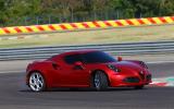 no title Alfa Romeo 4C spotted track testing