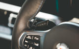 Alpina B3 Touring 2020 road test review - paddle shifters Alpina B3 Touring 2020 road test review - paddle shifters