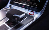 Audi RS7 Sportback 2020 road test review - start button Audi RS7 Sportback 2020 road test review - start button