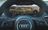 Audi SQ2 2019 road test review - instruments maps