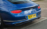 Bentley Continental GT 2018 Autocar road test review boot