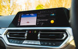 BMW 3 Series Touring 2020 road test review - infotainment
