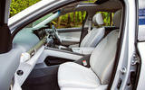 Hyundai Nexo 2019 road test review - front seats