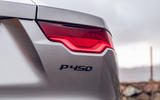 Jaguar F-Type 2020 road test review - rear lights Jaguar F-Type 2020 road test review - rear lights