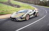 14 lamborghini sian 2021 uk first drive review on road front 14 lamborghini sian 2021 uk first drive review on road front