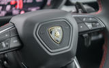 Lamborghini Urus 2019 road test review - steering wheel
