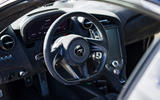 14 McLaren 765LT spider 2021 first drive review steering wheel