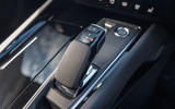 Peugeot 508 SW Hybrid 2020 road test review - gearstick