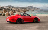 Porsche 911 Speedster 2019 review - static rear