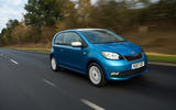 Skoda Citigo 2017 first drive review on the road front