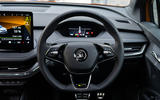 14 Skoda Enyaq iV Coupe vRS FD 2022 steering wheel 14 Skoda Enyaq iV Coupe vRS FD 2022 steering wheel