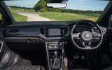 Volkswagen T-Roc Cabriolet 2020 road test review - dashboard