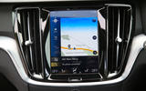 Volvo V60 2018 road test review sat nav