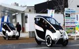 no title Toyota i-Road starts testing in Tokyo