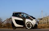 no title Toyota i-Road starts testing in Tokyo