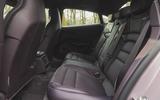 14 Porsche Taycan RWD backseats