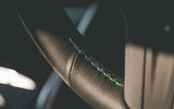 Alpina B3 Touring 2020 road test review - steering wheel stitching Alpina B3 Touring 2020 road test review - steering wheel stitching