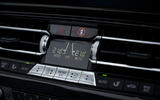 BMW M8 Competition convertible 2020 road test review - climate controls BMW M8 Competition convertible 2020 road test review - climate controls