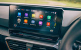15 Cupra Leon Estate 2021 road test review infotainment 15 Cupra Leon Estate 2021 road test review infotainment