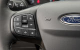 Ford Fiesta Active 2018 road test review steering wheel cruise buttons