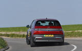 15 Hyundai Ioniq 5 2024 review rear cornering 15 Hyundai Ioniq 5 2024 review rear cornering